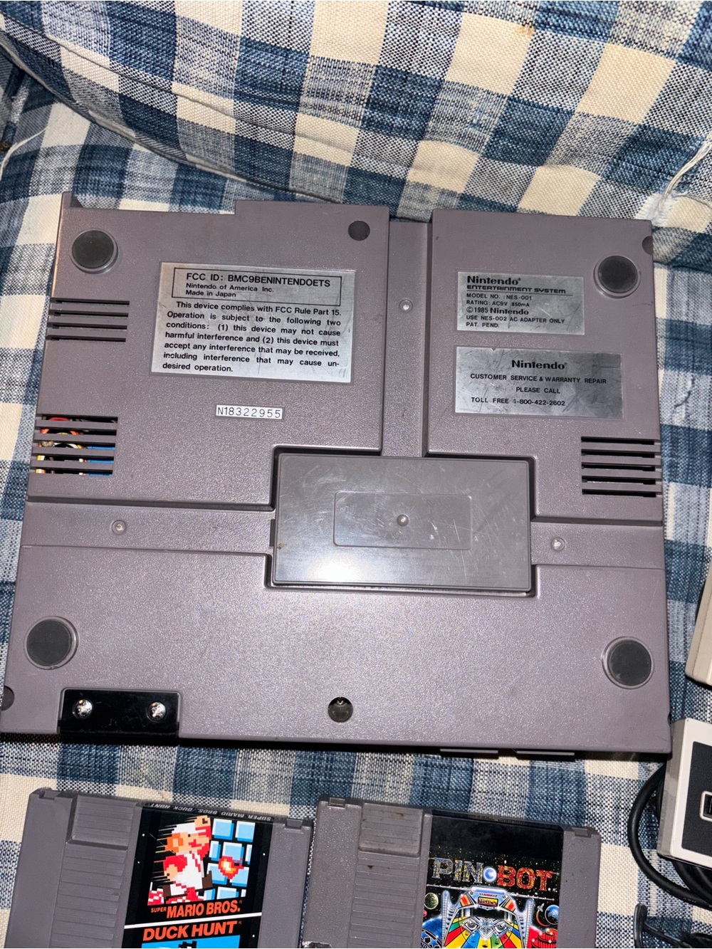 Original Nintendo NES console bundle - Picture 5 of 10